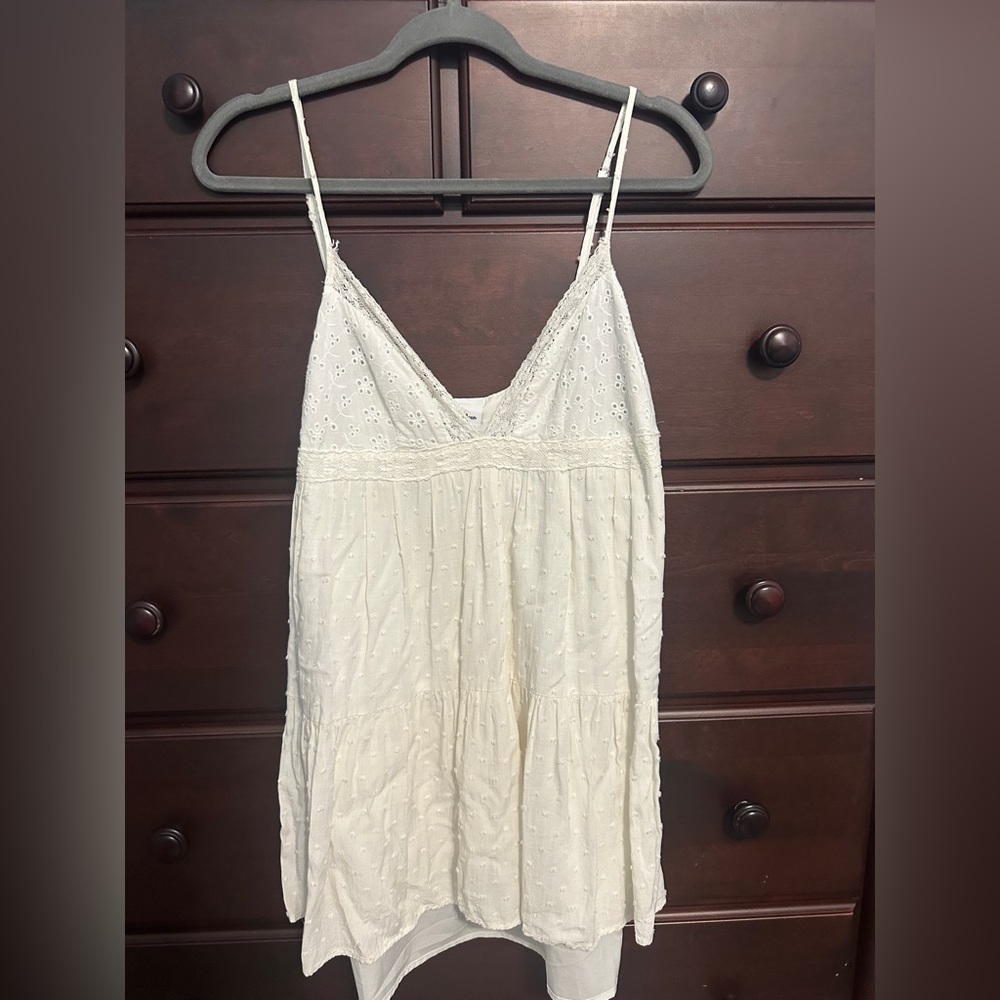 White Eyelet Sundress